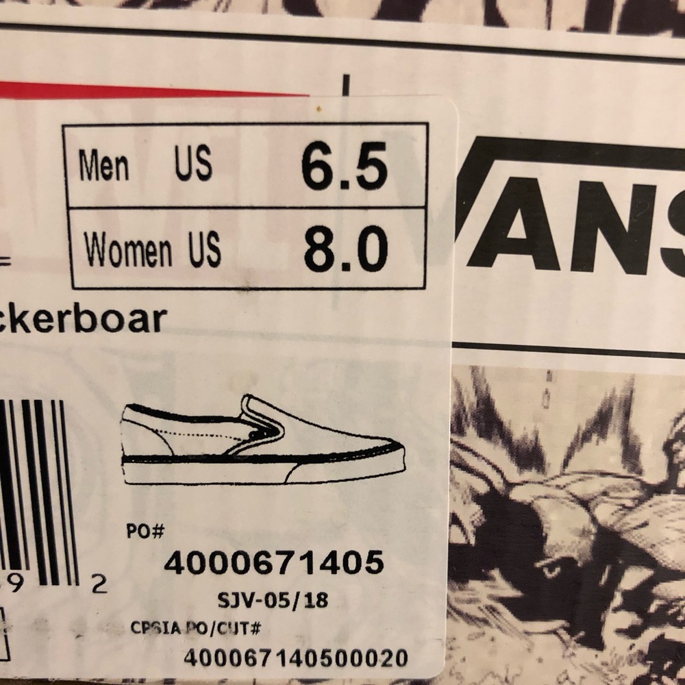 New Spider-Man slip on vans